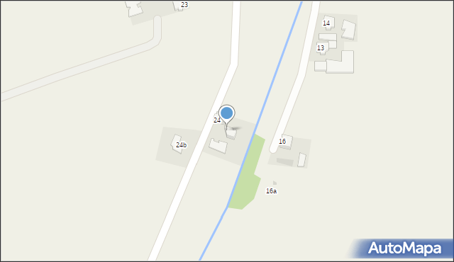 Gliny Wielkie, Gliny Wielkie, 24a, mapa Gliny Wielkie
