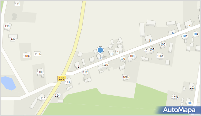 Glisno, Glisno, 2, mapa Glisno