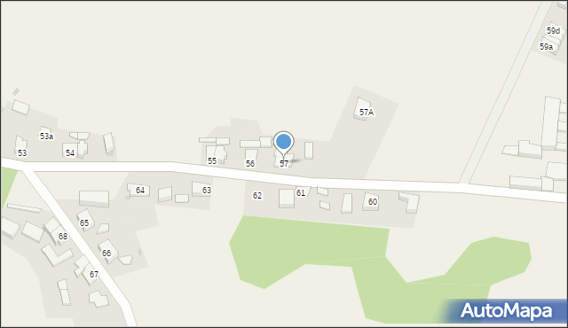 Glisno, Glisno, 57, mapa Glisno