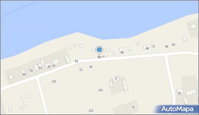 Gliszcz, Gliszcz, 84, mapa Gliszcz