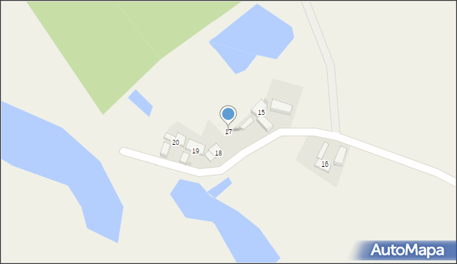 Głobice, Głobice, 17, mapa Głobice