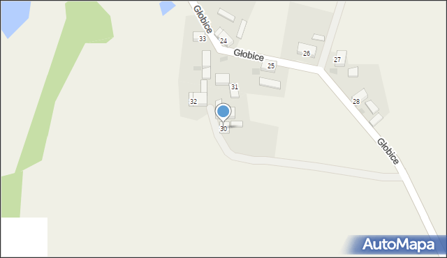 Głobice, Głobice, 30, mapa Głobice