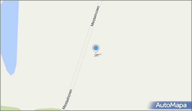 Głodowo, Głodowo, 165, mapa Głodowo