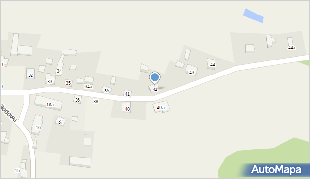 Głodowo, Głodowo, 42, mapa Głodowo