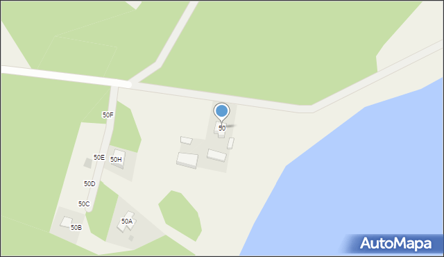 Głodowo, Głodowo, 50, mapa Głodowo