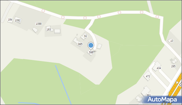 Głogoczów, Głogoczów, 546, mapa Głogoczów