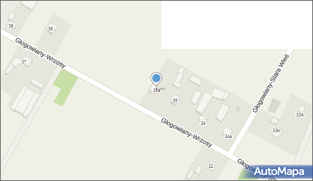Głogowiany-Wrzosy, Głogowiany-Wrzosy, 35a, mapa Głogowiany-Wrzosy