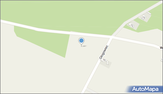Głogowiec, Głogowiec, 17a, mapa Głogowiec