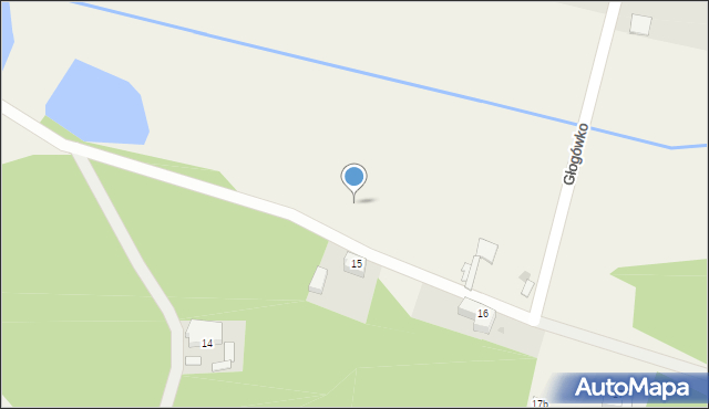 Głogówko, Głogówko, 13l, mapa Głogówko