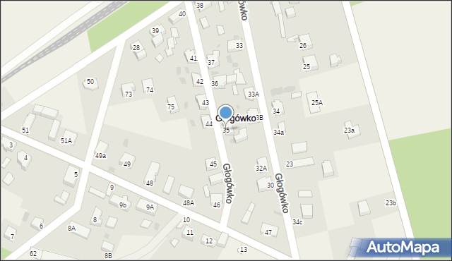 Głogówko, Głogówko, 35, mapa Głogówko