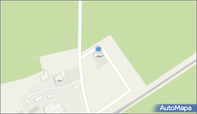 Głogówko, Głogówko, 55H, mapa Głogówko