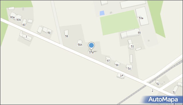 Głogówko, Głogówko, 57a, mapa Głogówko
