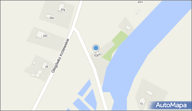 Głogówko Królewskie, Głogówko Królewskie, 41a, mapa Głogówko Królewskie