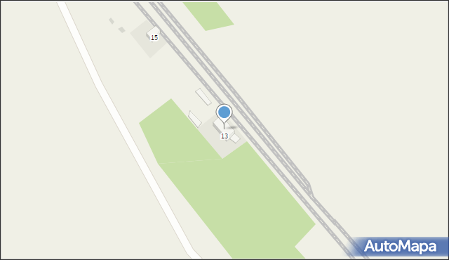 Głomno, Głomno, 14, mapa Głomno