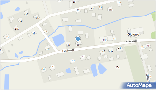 Głotowo, Głotowo, 46, mapa Głotowo