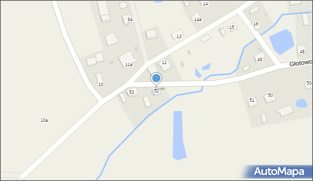 Głotowo, Głotowo, 52, mapa Głotowo
