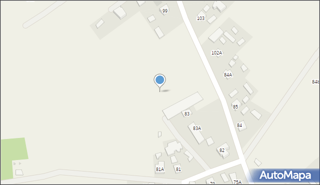 Głowaczowa, Głowaczowa, 83e, mapa Głowaczowa