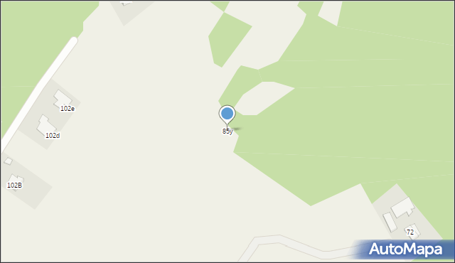 Głowaczowa, Głowaczowa, 85y, mapa Głowaczowa