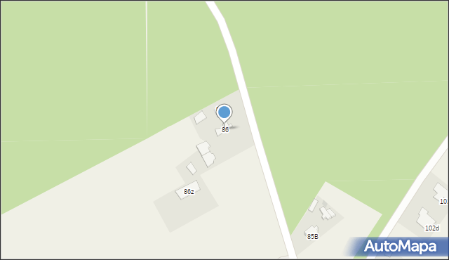 Głowaczowa, Głowaczowa, 86, mapa Głowaczowa