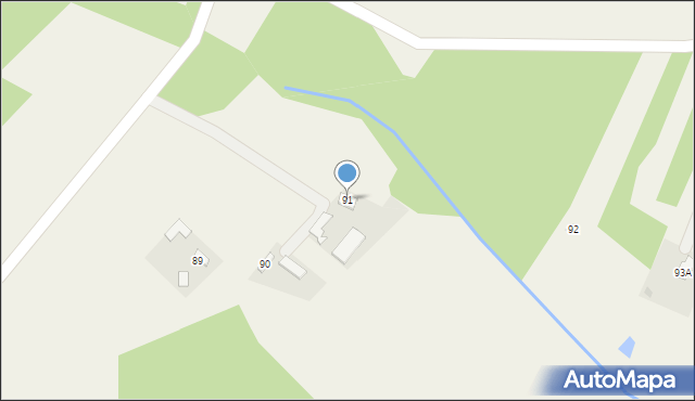 Głowaczowa, Głowaczowa, 91, mapa Głowaczowa