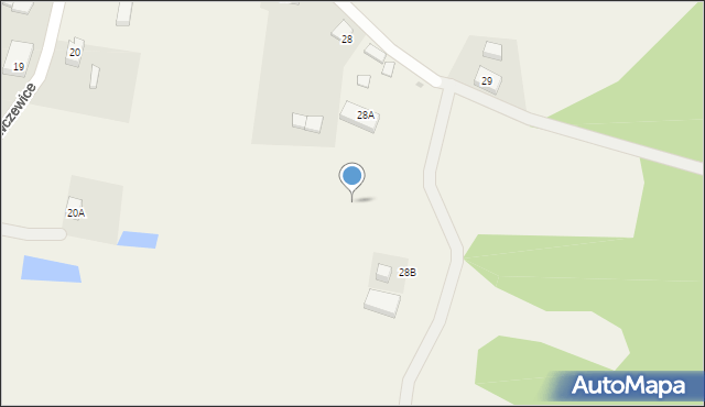 Główczewice, Główczewice, 28c, mapa Główczewice