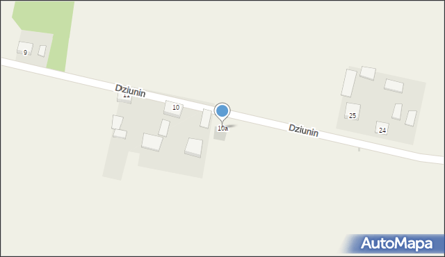 Główczyn, Główczyn, 10a, mapa Główczyn