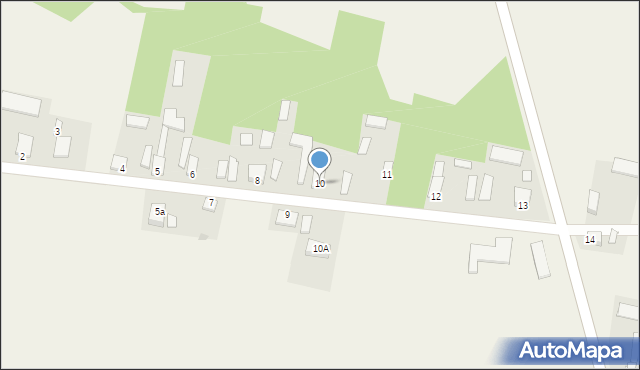 Główczyn, Główczyn, 10, mapa Główczyn