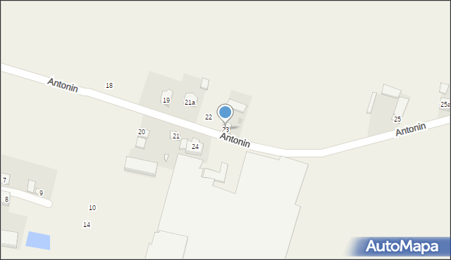 Główczyn, Główczyn, 23, mapa Główczyn