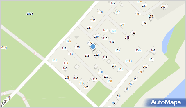 Głubczyn, Głubczyn, 127, mapa Głubczyn