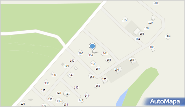 Głubczyn, Głubczyn, 161, mapa Głubczyn