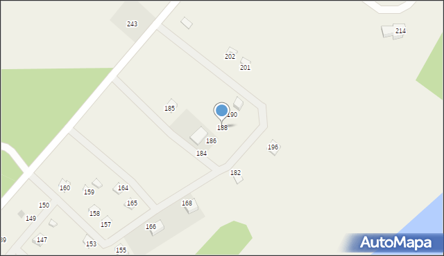 Głubczyn, Głubczyn, 188, mapa Głubczyn