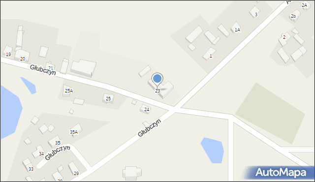 Głubczyn, Głubczyn, 23, mapa Głubczyn