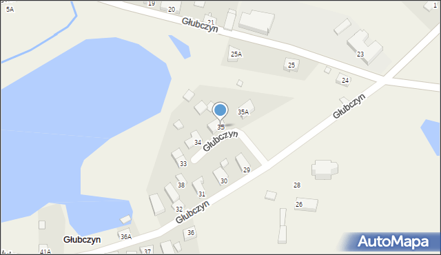 Głubczyn, Głubczyn, 35, mapa Głubczyn
