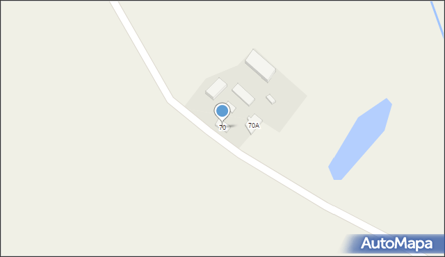 Głubczyn, Głubczyn, 70, mapa Głubczyn