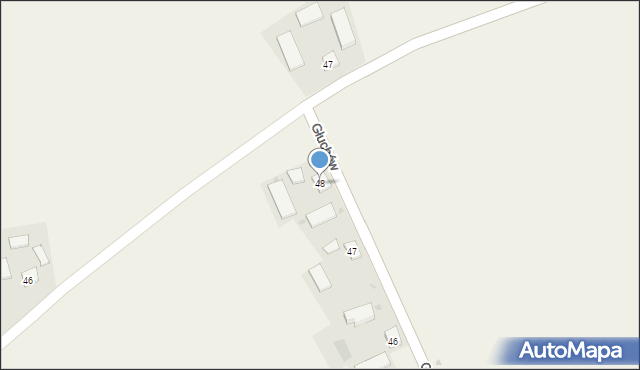 Głuchów, Głuchów, 48, mapa Głuchów