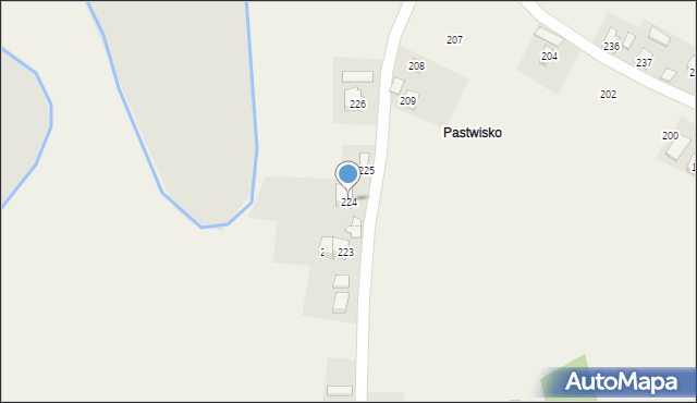 Głuchów, Głuchów, 224, mapa Głuchów