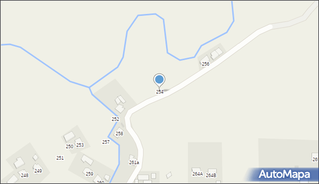 Głuchów, Głuchów, 254, mapa Głuchów