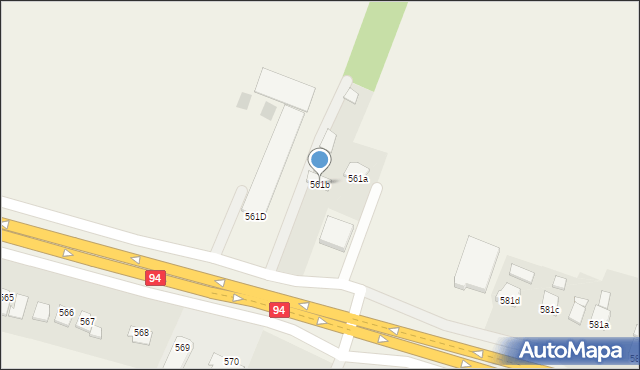 Głuchów, Głuchów, 561b, mapa Głuchów