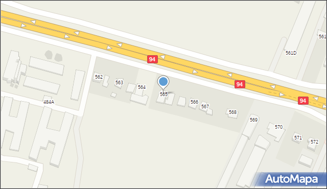 Głuchów, Głuchów, 565, mapa Głuchów