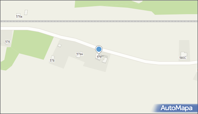 Głuchów, Głuchów, 579, mapa Głuchów