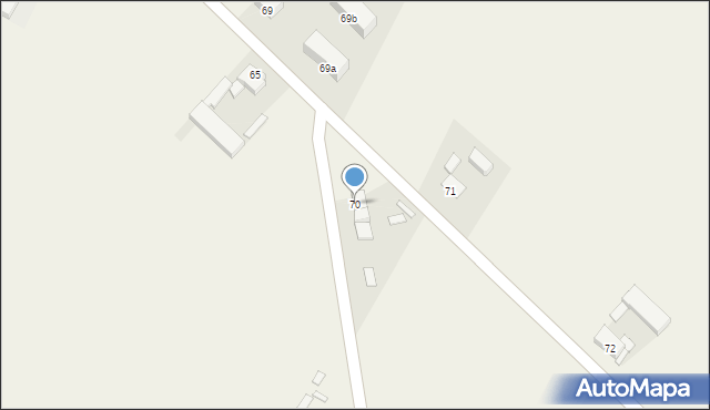 Głuchów, Głuchów, 70, mapa Głuchów