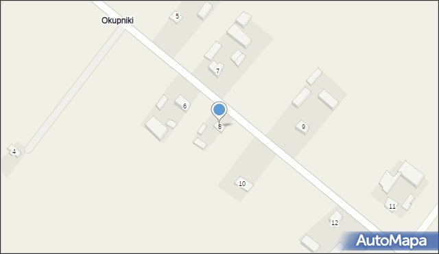 Głuchów, Głuchów, 8, mapa Głuchów