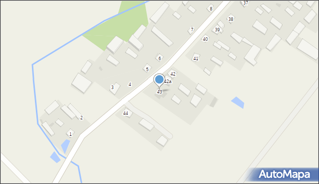 Głuchówek, Głuchówek, 43, mapa Głuchówek