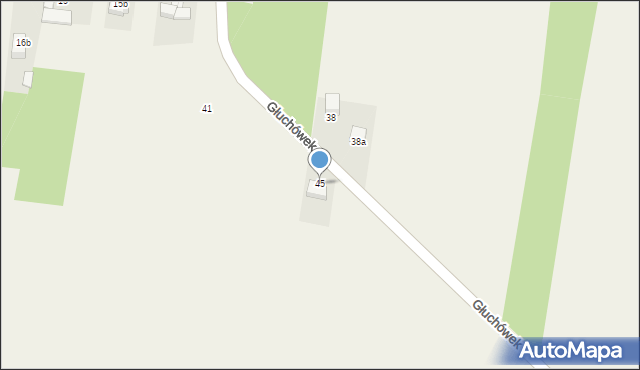 Głuchówek, Głuchówek, 45, mapa Głuchówek
