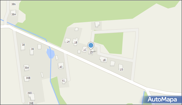 Głuchowice, Głuchowice, 1D, mapa Głuchowice