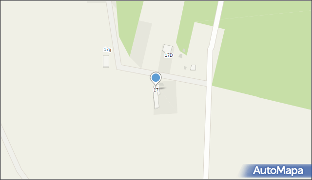 Głupice, Głupice, 17, mapa Głupice