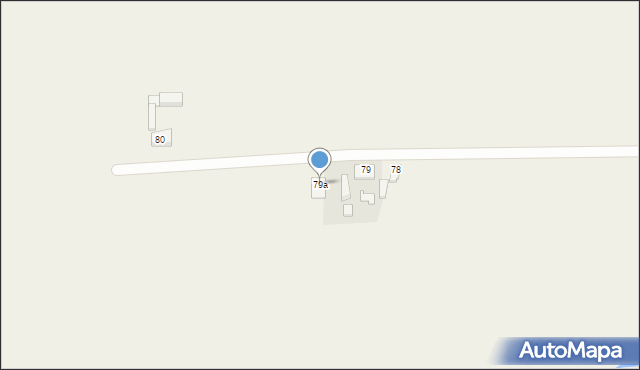 Głuponie, Głuponie, 79a, mapa Głuponie