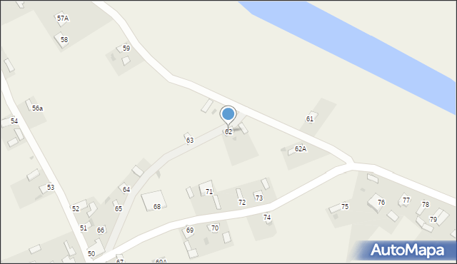 Głusiec, Głusiec, 62, mapa Głusiec