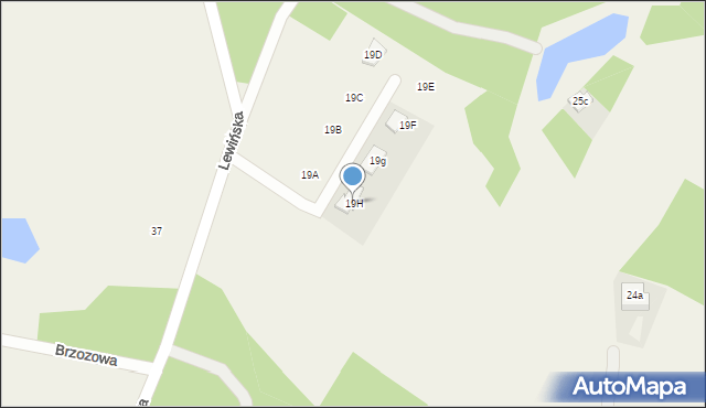 Głusino, Głusino, 19H, mapa Głusino