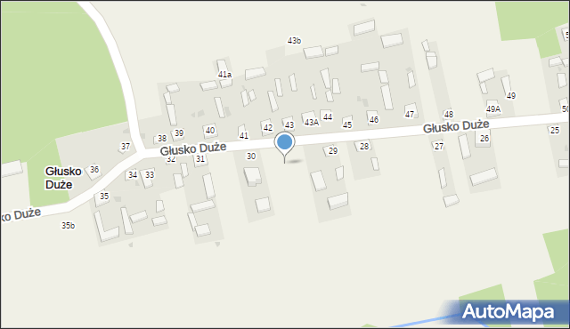 Głusko Duże, Głusko Duże, 29c, mapa Głusko Duże